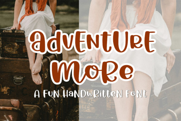 Adventure More: A Display Font for Bold Visual Storytelling