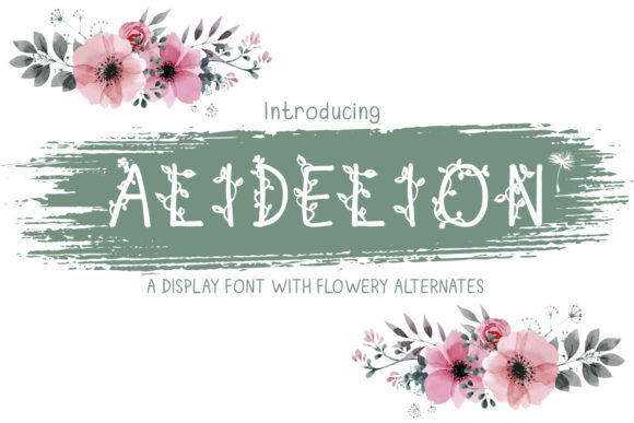 Alidelion: A Display Font That Elevates Digital Branding