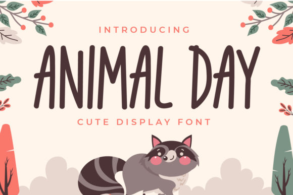 Animal Day Font for Eye-Catching Campaigns