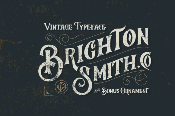 Brighton Smith Font for Vintage-Inspired Branding and Creative Projects