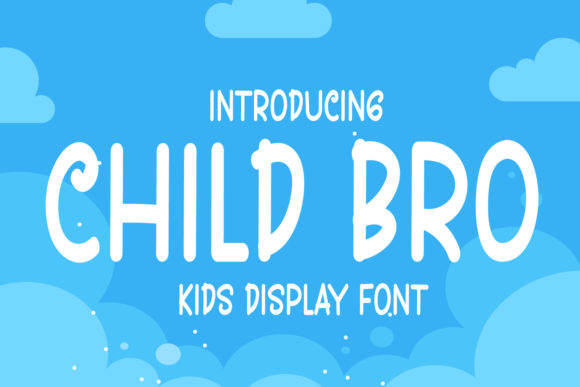 Child Bro Font for Trendy Branding and Creative Projects