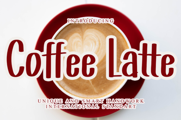 Coffee Latte: A Whimsical Display Font for Modern Design