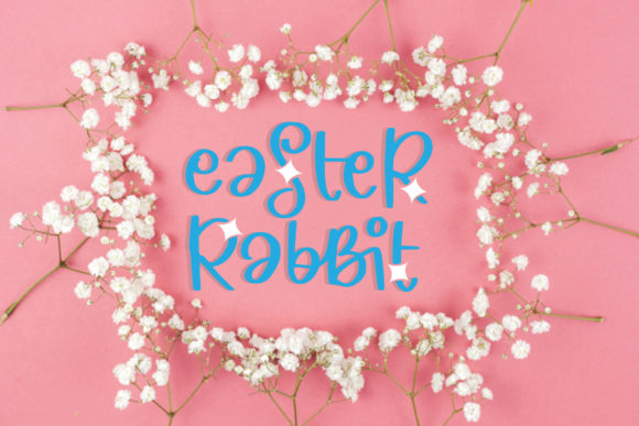 Easter Rabbit Font for Eye-Catching Digital Designs