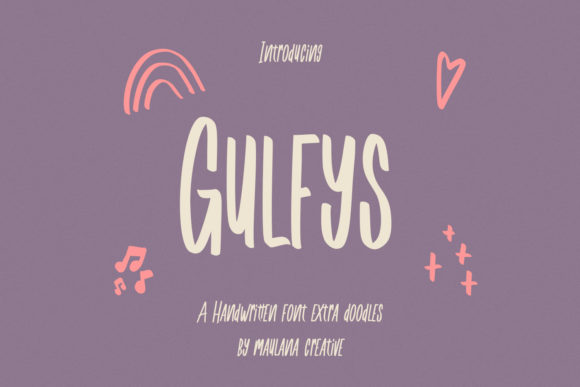 Gulfys: A Quirky Display Font for Creative Publishing