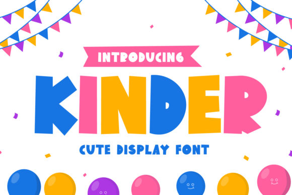 Kinder Font for Playful Branding and Creative Projects