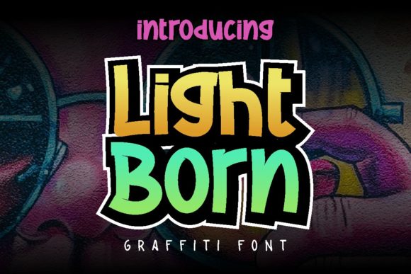 Light Born: A Vibrant Display Font for Modern Editorial Design