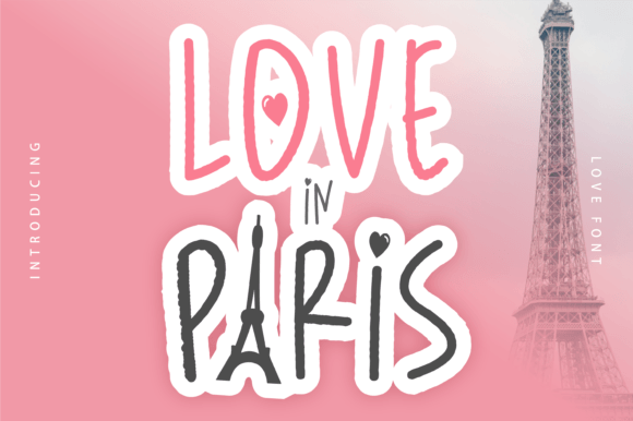 Love in Paris Font for Modern Web Design