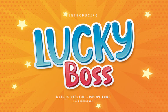 Lucky Boss Font for Professional Branding and Creative Projects