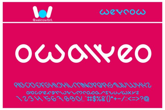 Owaikeo Display Font for Modern Editorial Design