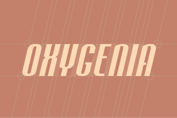 Oxygenia: A Bold Display Font for Editorial Elegance