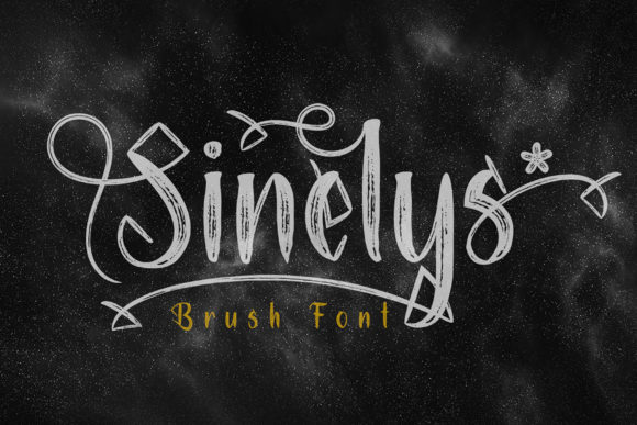Sinelys: A Vintage-Styled Display Font for Creative Projects