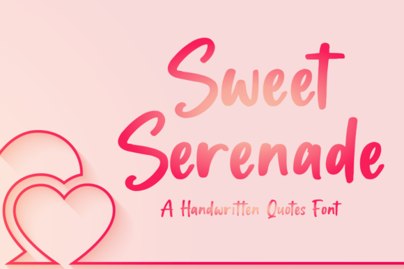 Sweet Serenade Font Review and Download
