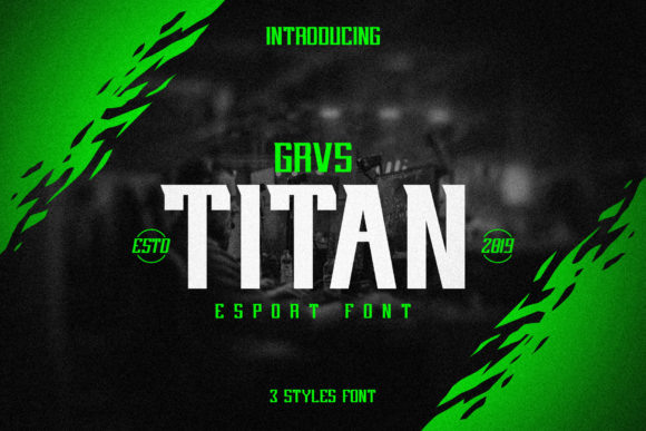 Titan Display Font for Bold Editorial Designs