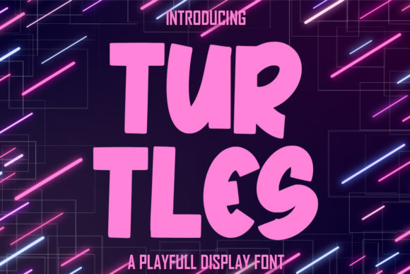 Turtles Font for Bold and Fun Branding