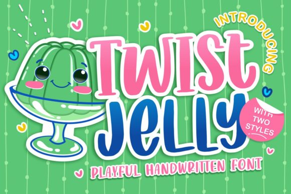 Twist Jelly: A Playful Display Font for Creative Campaigns